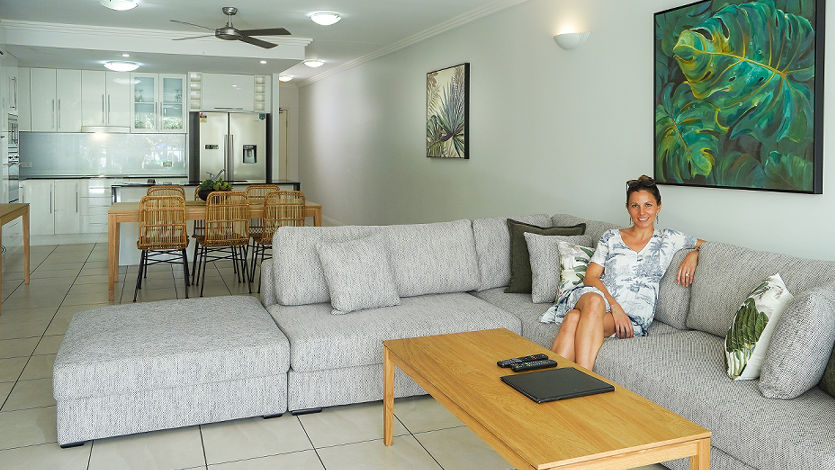 Waters Edge Cairns 5 Star Luxury Apartments 3 bedroom swimout