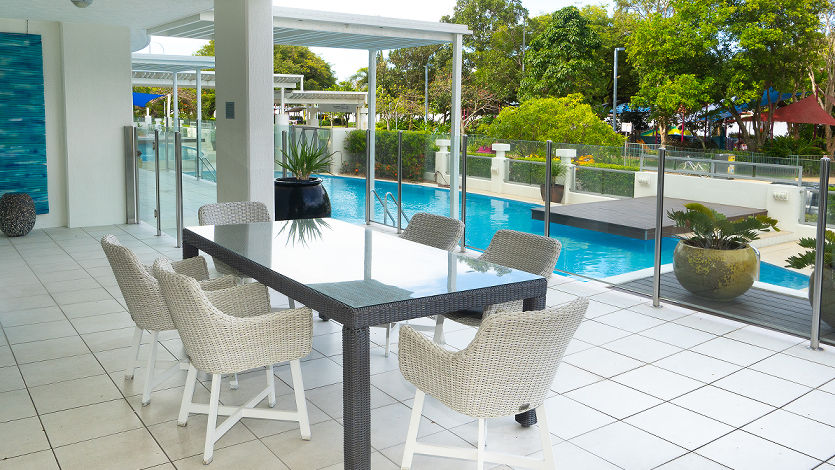 Waters Edge Cairns 5 Star Luxury Apartments 3 bedroom swimout